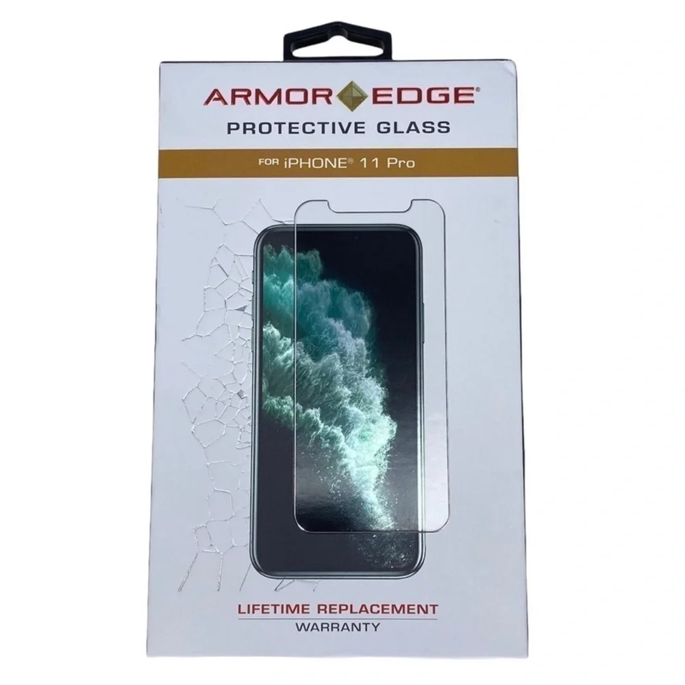 Armor Edge Protective Glass for iPhone 11 Pro Scratch Resistant Anti-Glare New